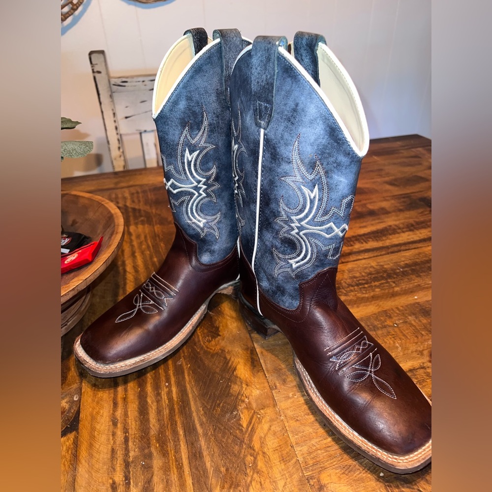 Old West men’s boots size 7D